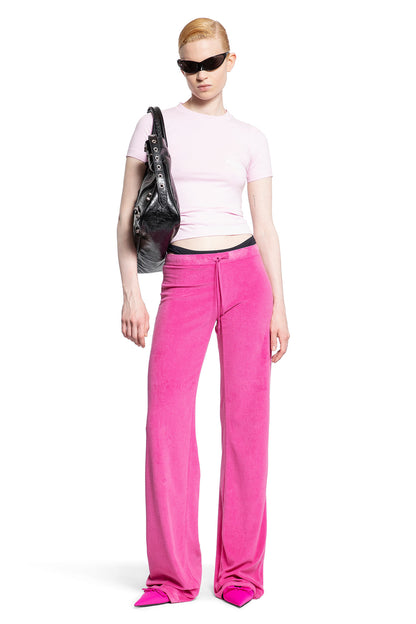 BALENCIAGA WOMAN PINK TROUSERS