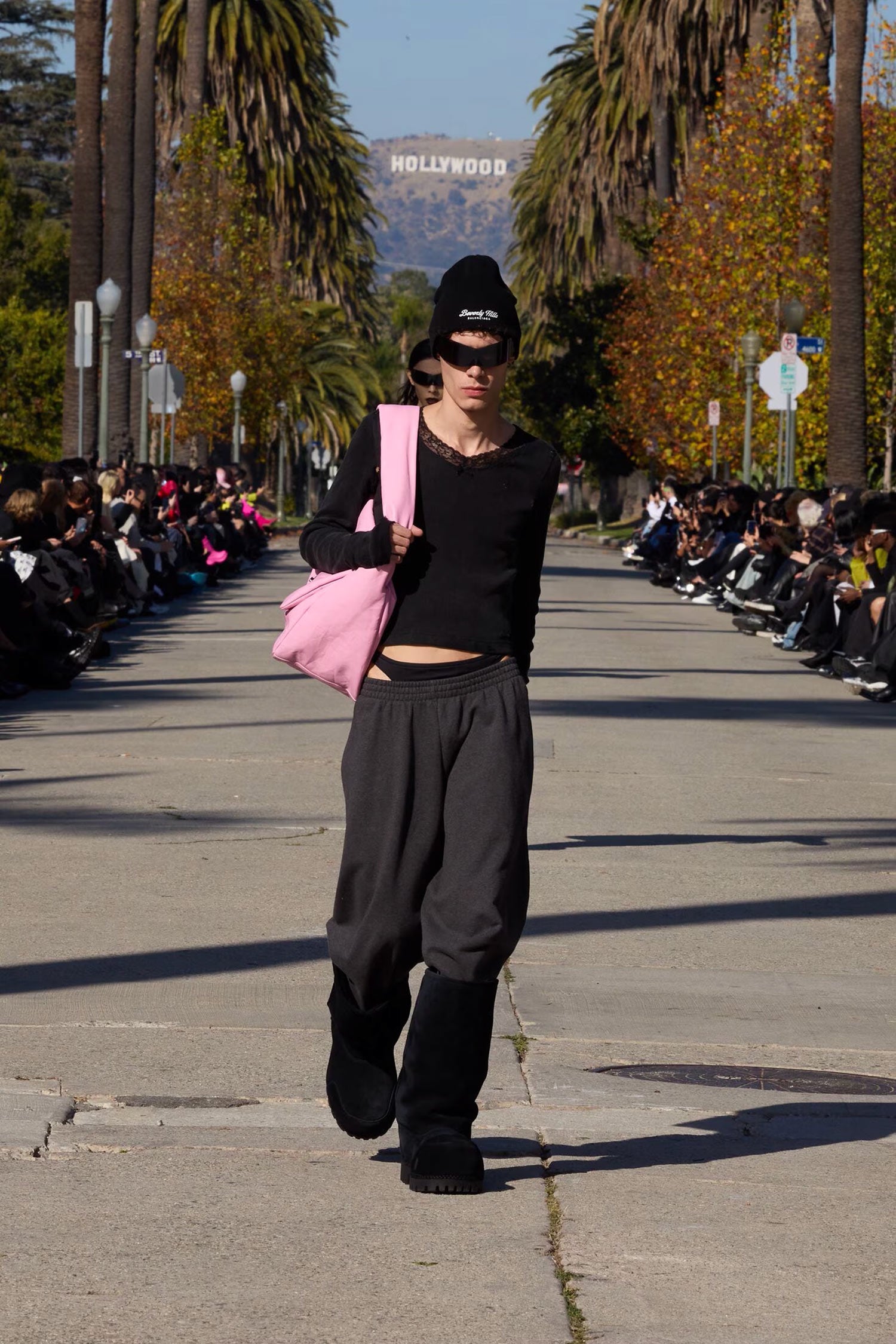 BALENCIAGA WOMAN BLACK TOPS