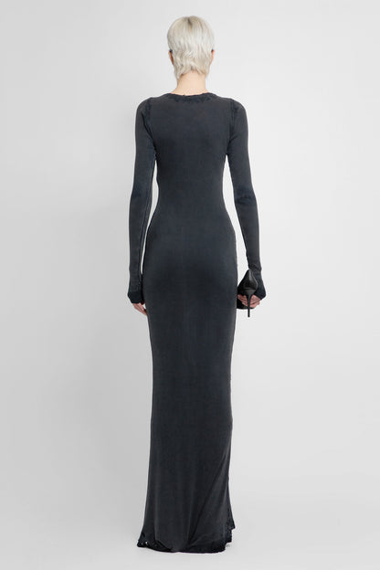 BALENCIAGA WOMAN BLACK DRESSES