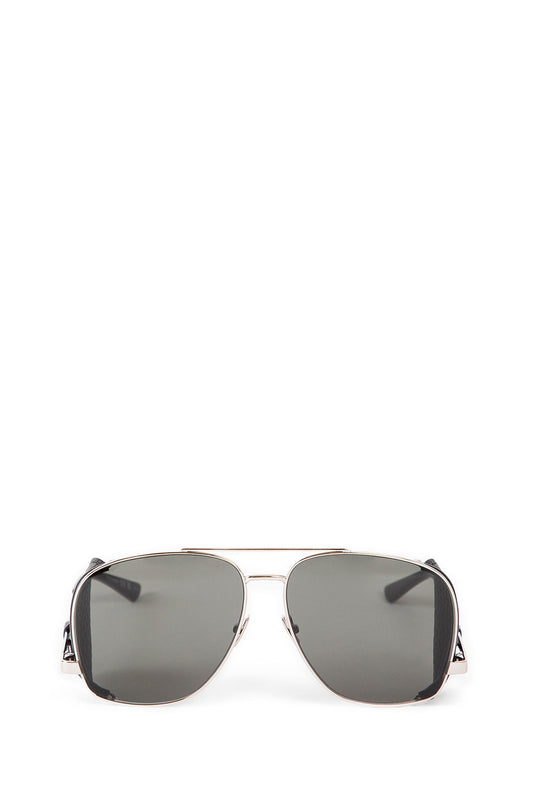 SAINT LAURENT WOMAN SILVER EYEWEAR