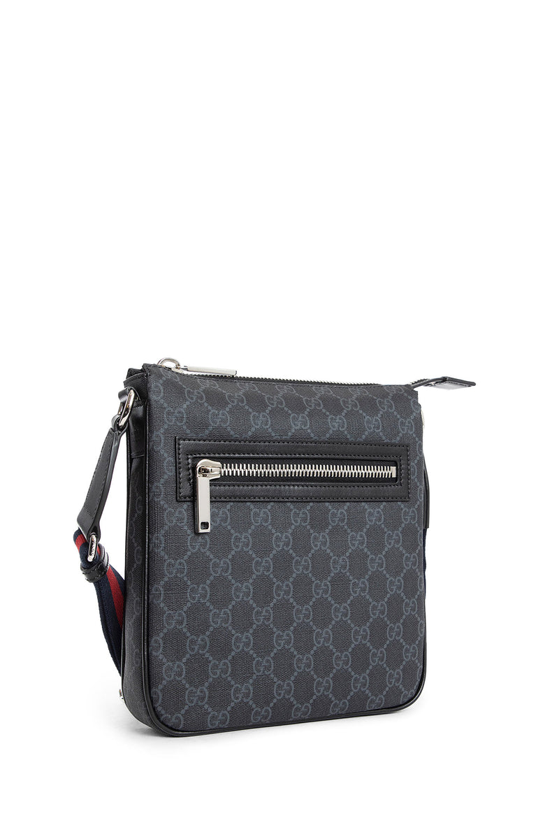 GUCCI MAN BLACK CROSSBODY BAGS