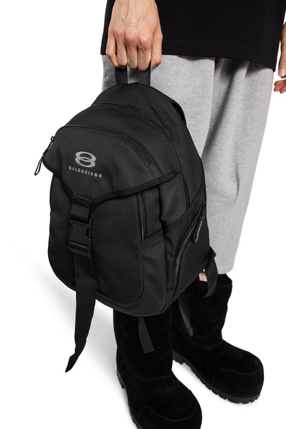 BALENCIAGA MAN BLACK BACKPACKS & TRAVEL BAGS