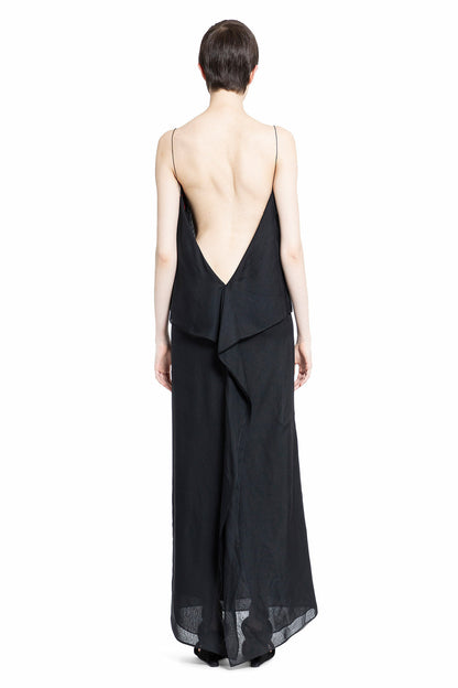 ALEXANDER MCQUEEN WOMAN BLACK DRESSES