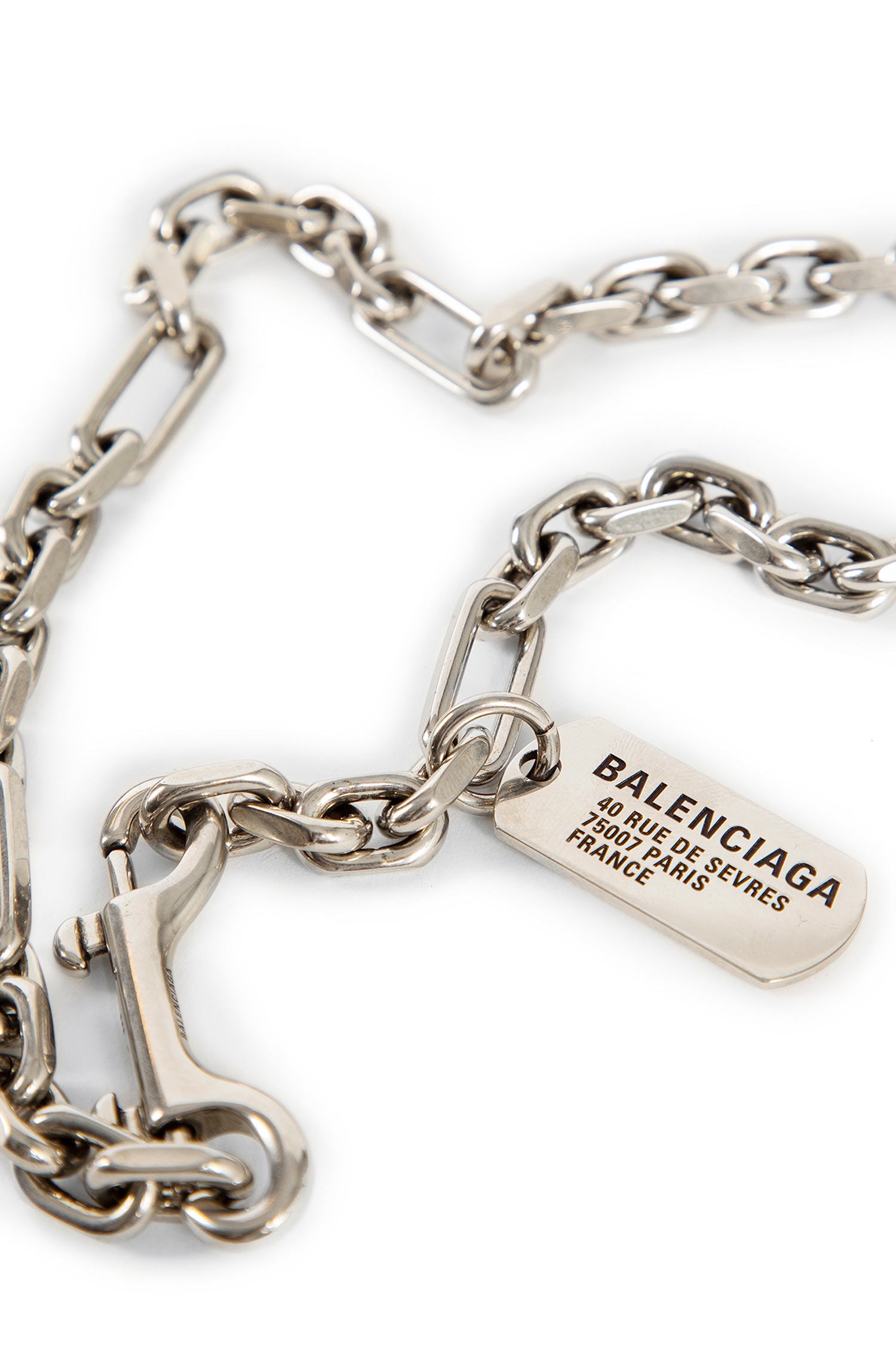 BALENCIAGA MAN SILVER JEWELLERY