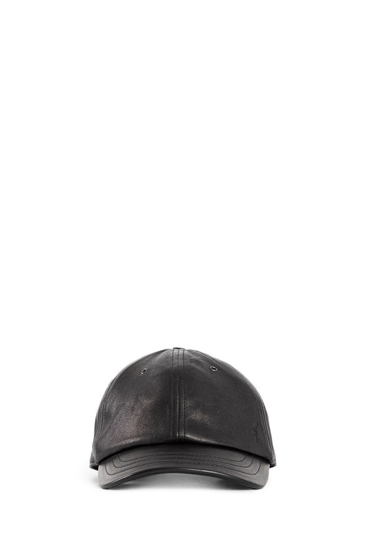 SAINT LAURENT WOMAN BLACK HATS