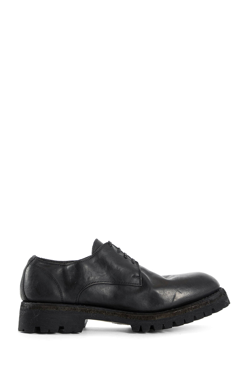 GUIDI Classic Derbie Shoes man