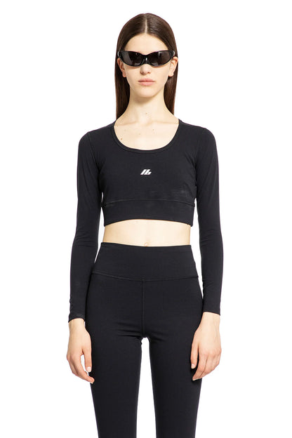 Antonioli BALENCIAGA WOMAN BLACK T-SHIRTS & TANK TOPS