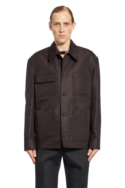 Antonioli GUCCI MAN BROWN JACKETS