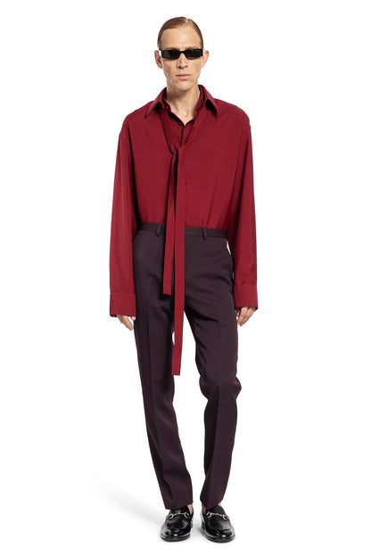 GUCCI MAN RED TROUSERS