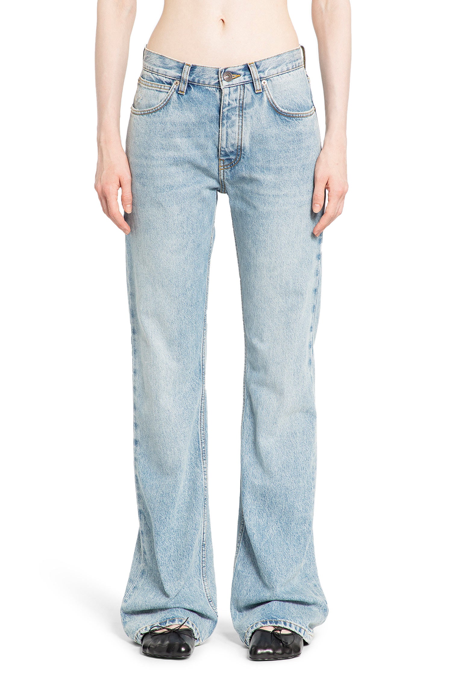 BALENCIAGA WOMAN BLUE JEANS