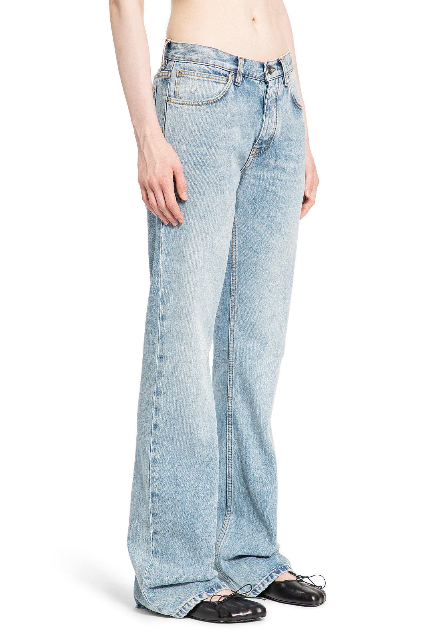 BALENCIAGA WOMAN BLUE JEANS