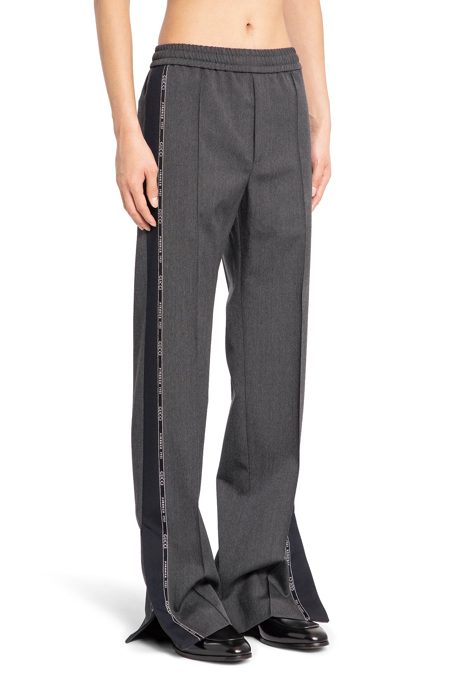 GUCCI MAN GREY TROUSERS