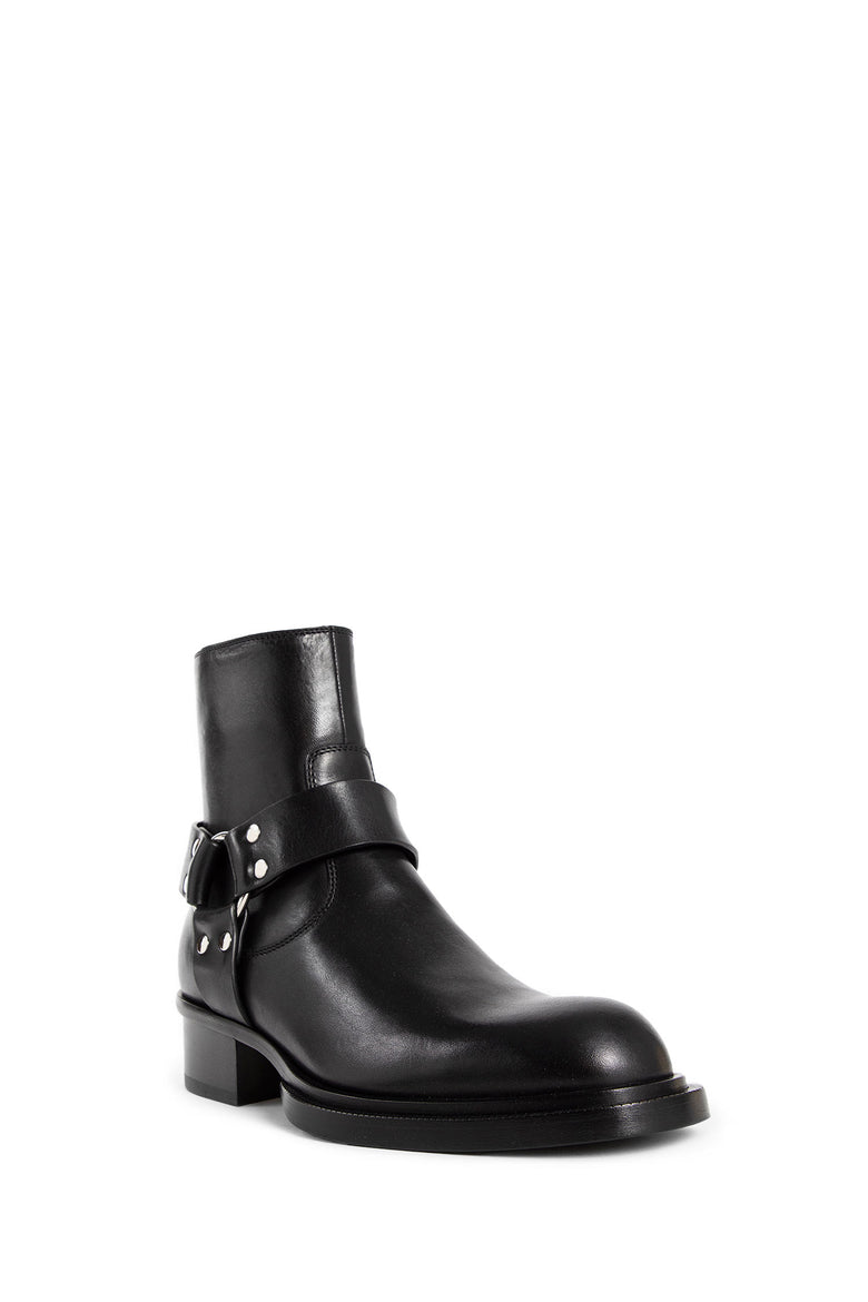 ALEXANDER MCQUEEN MAN BLACK BOOTS