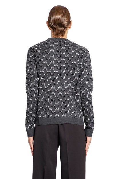 GUCCI MAN GREY KNITWEAR