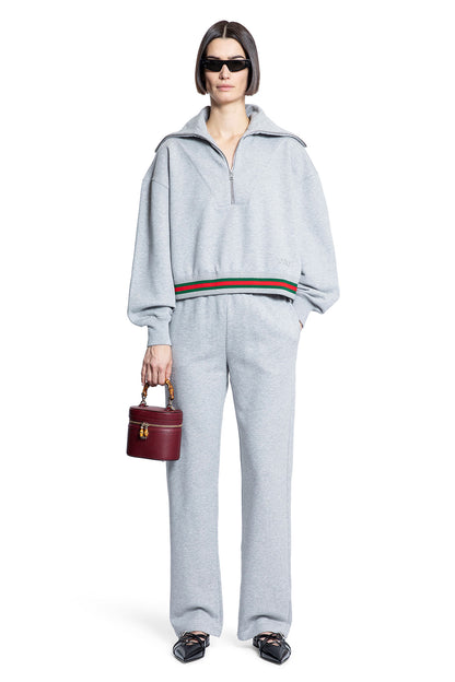 GUCCI WOMAN GREY SWEATSHIRTS