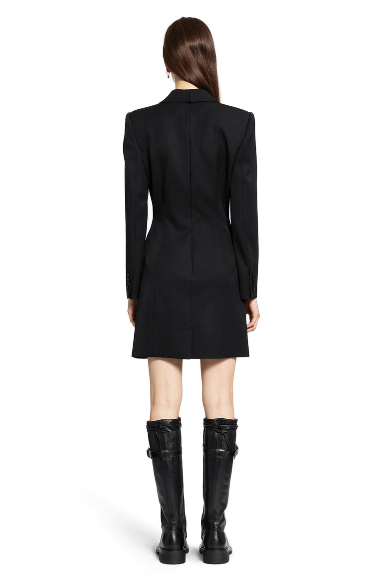 ALEXANDER MCQUEEN WOMAN BLACK DRESSES