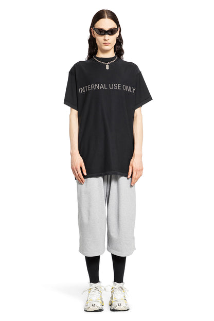 BALENCIAGA MAN GREY SHORTS & SKIRTS