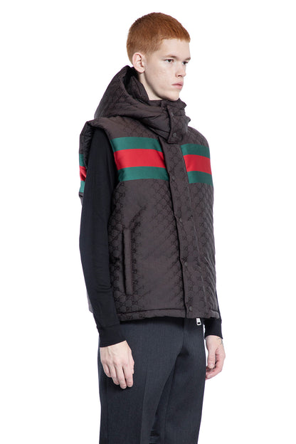 GUCCI MAN BROWN VESTS