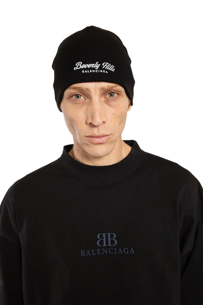 BALENCIAGA MAN BLACK HATS