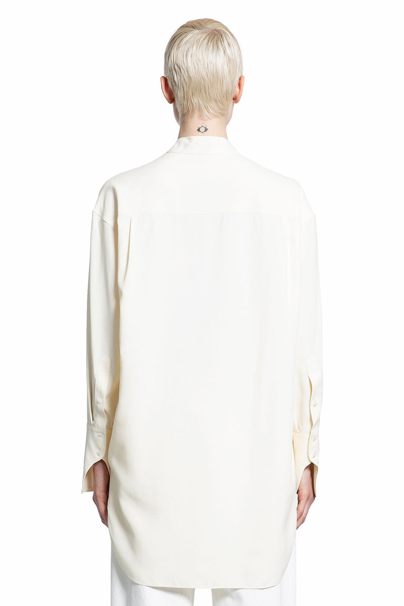 THE ROW WOMAN OFF-WHITE SHIRTS