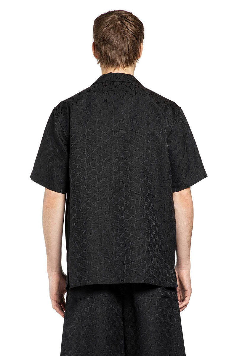 GG Canvas Bowling Shirt