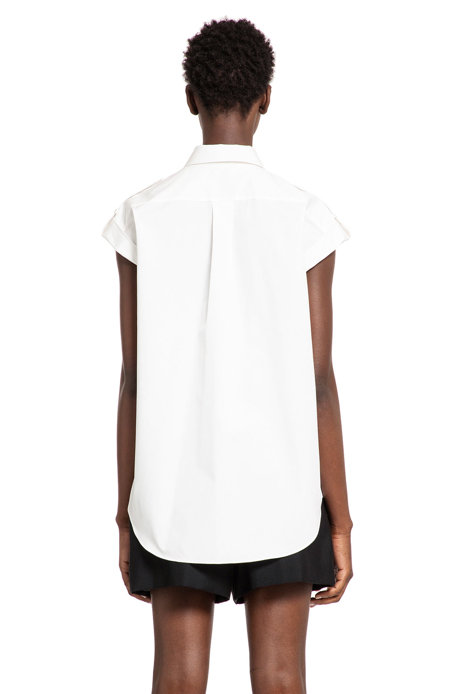 ALEXANDER MCQUEEN WOMAN BLACK&WHITE SHIRTS