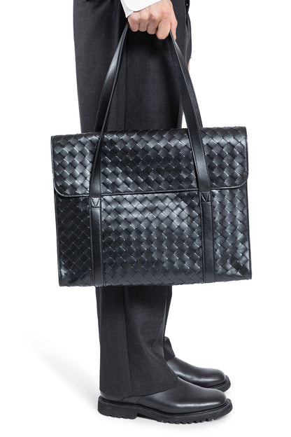 BOTTEGA VENETA MAN BLACK TOTE BAGS