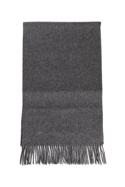 Antonioli SAINT LAURENT UNISEX GREY SCARVES