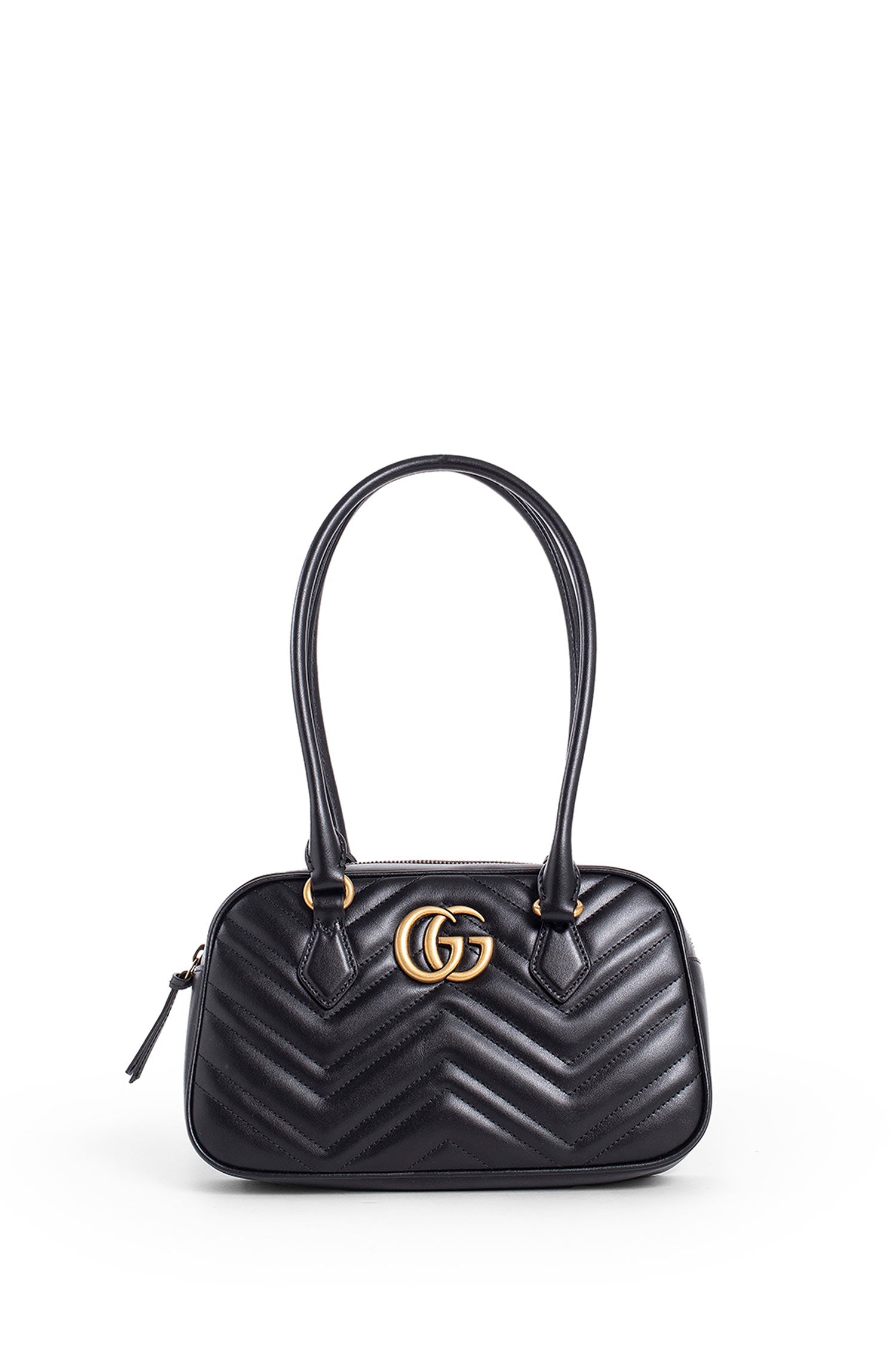 GUCCI WOMAN BLACK TOP HANDLE BAGS