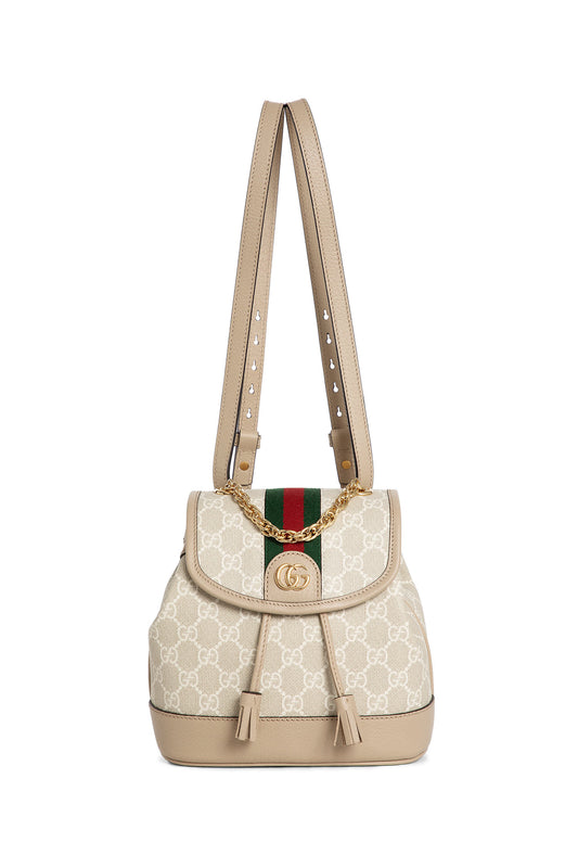 GUCCI WOMAN BEIGE BACKPACKS & TRAVEL BAGS