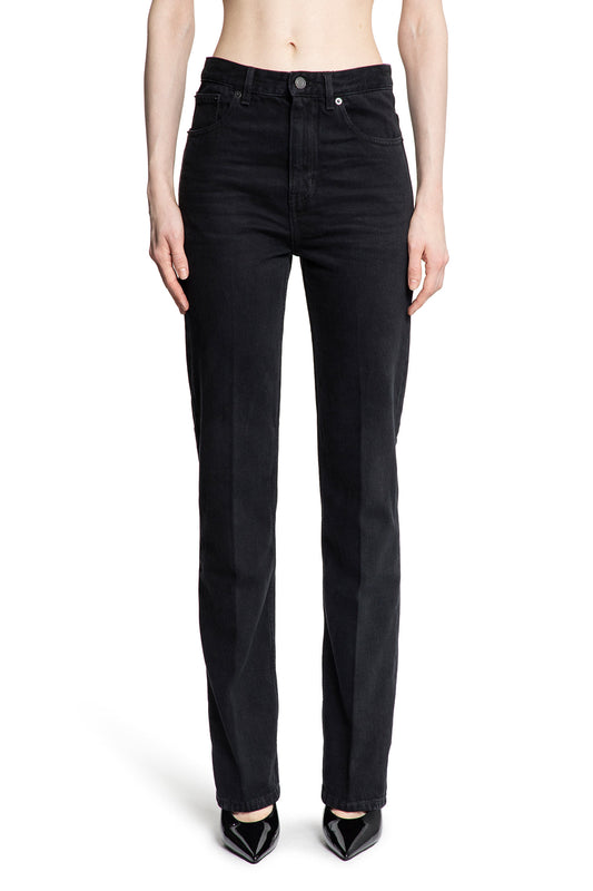 SAINT LAURENT WOMAN BLACK JEANS