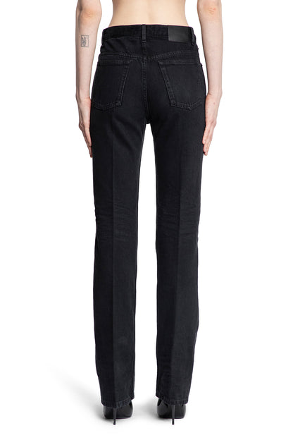 SAINT LAURENT WOMAN BLACK JEANS