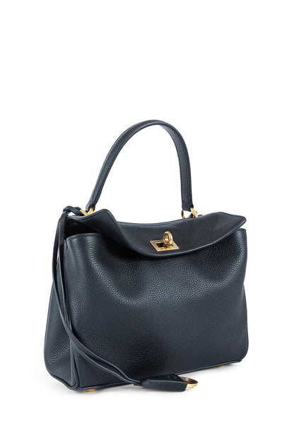 BALENCIAGA WOMAN BLACK TOP HANDLE BAGS