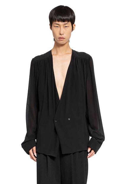 Antonioli SAINT LAURENT MAN BLACK TOPS