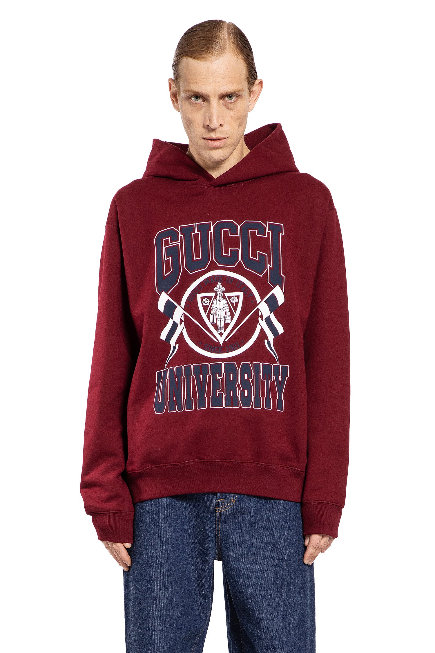 GUCCI MAN RED SWEATSHIRTS