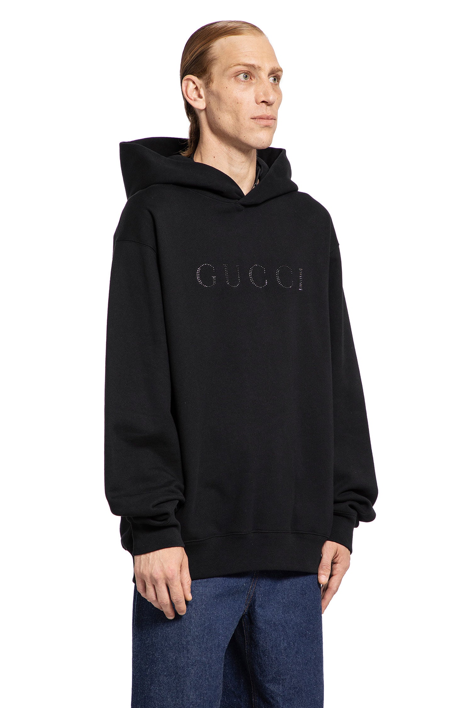 GUCCI MAN BLACK SWEATSHIRTS