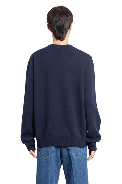 GUCCI MAN BLUE KNITWEAR