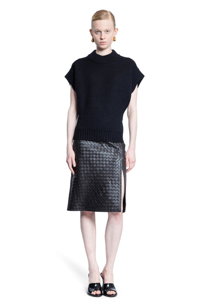 BOTTEGA VENETA WOMAN BROWN SKIRTS