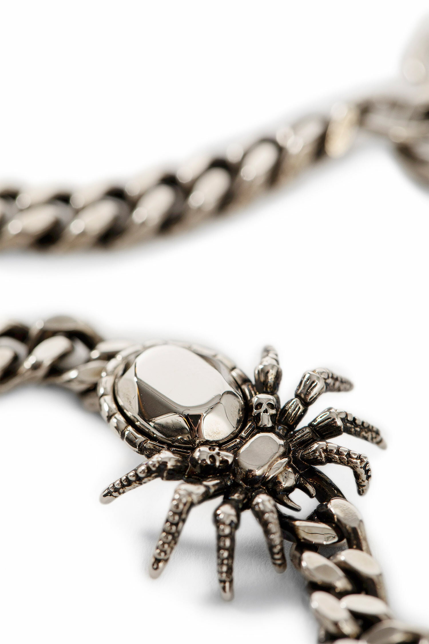 ALEXANDER MCQUEEN MAN SILVER JEWELLERY