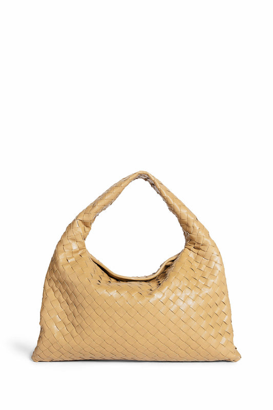 BOTTEGA VENETA WOMAN BEIGE SHOULDER BAGS