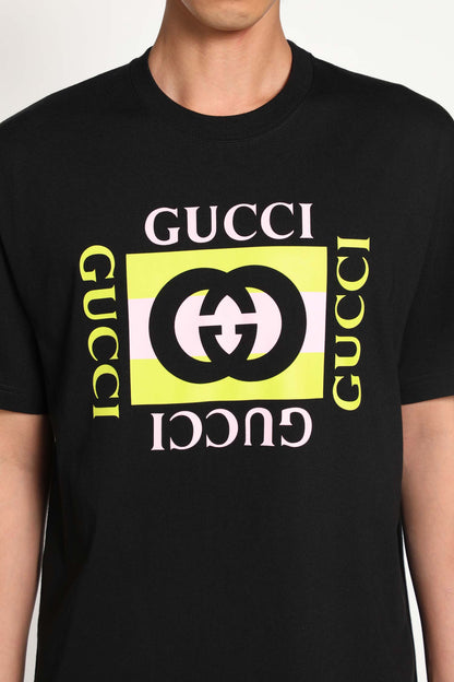 Striped Interlocking G T-Shirt
