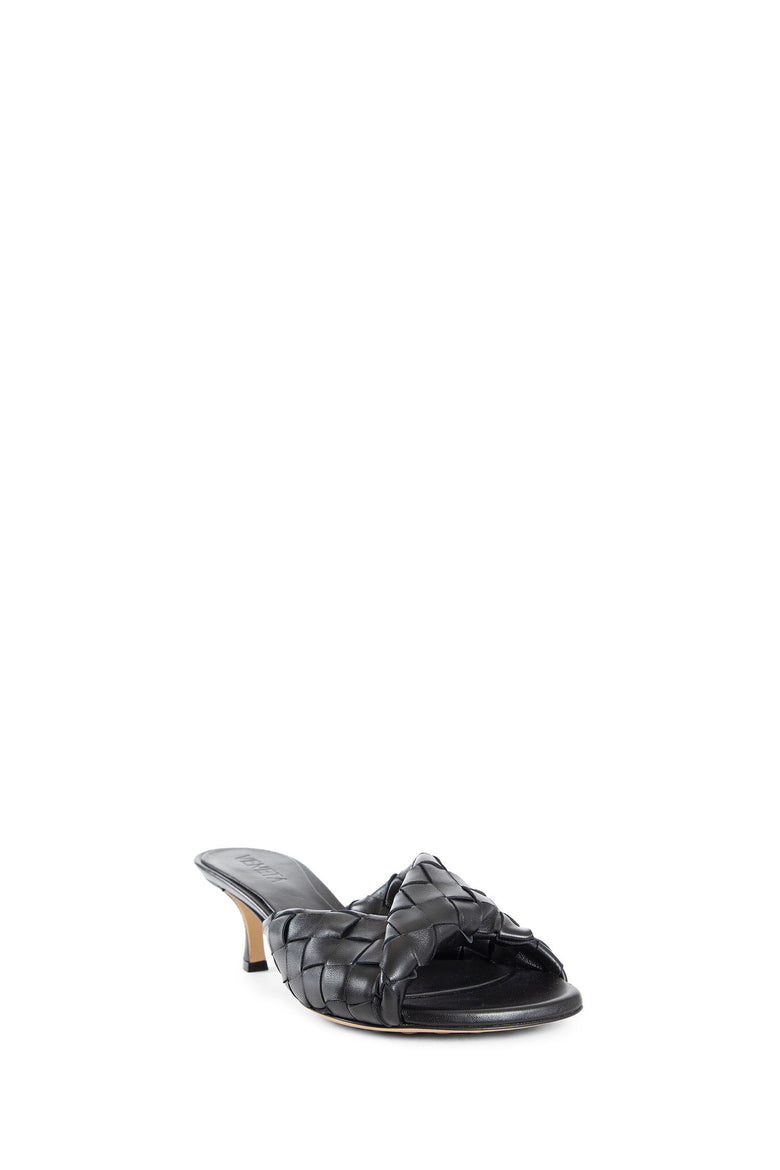 BOTTEGA VENETA WOMAN BLACK MULES