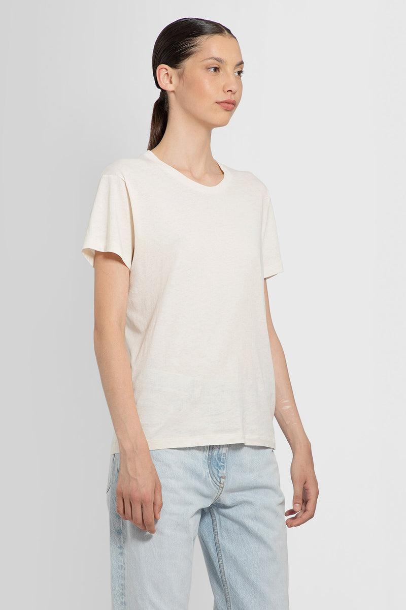 THE ROW WOMAN OFF-WHITE T-SHIRTS