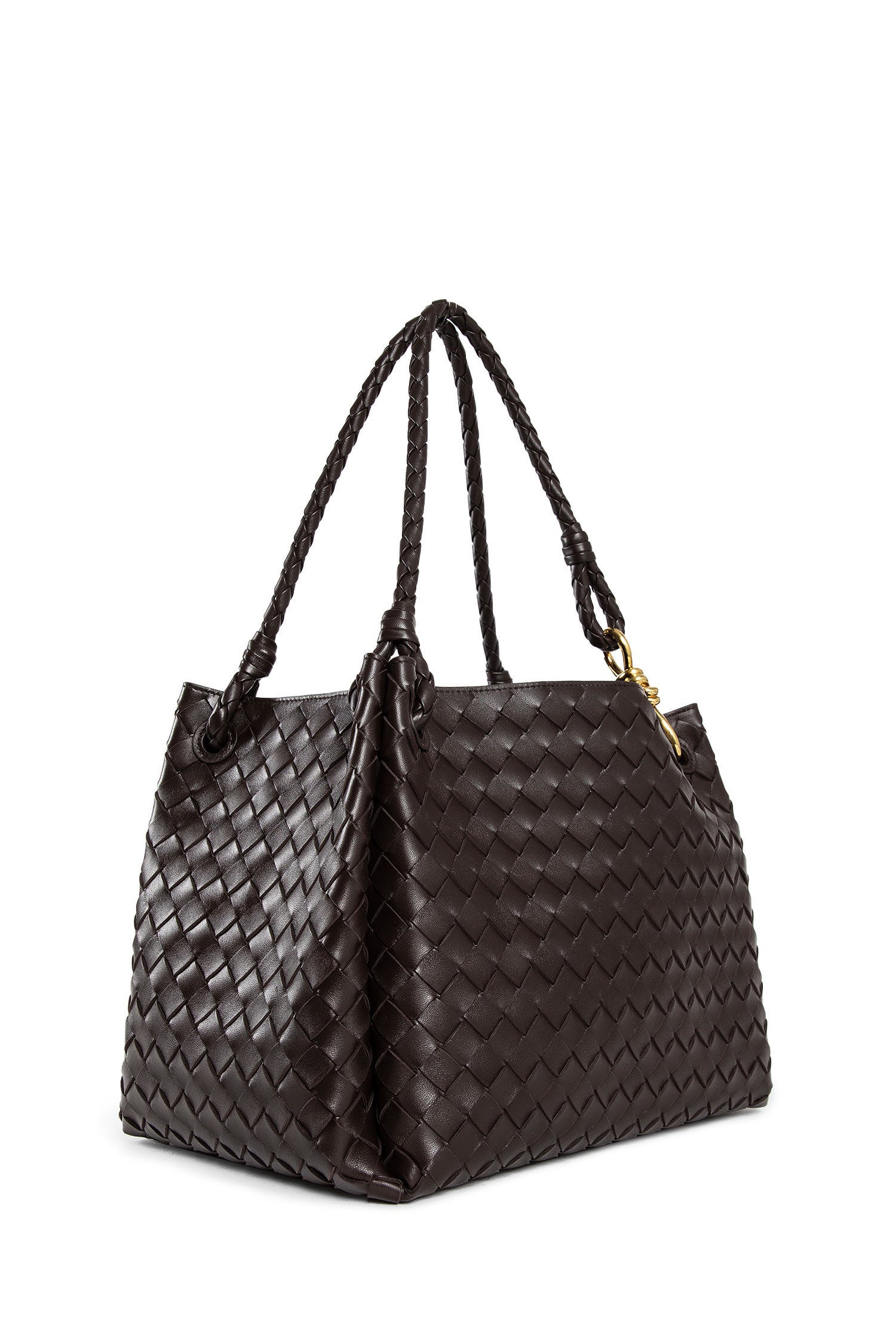 BOTTEGA VENETA WOMAN BROWN TOTE BAGS