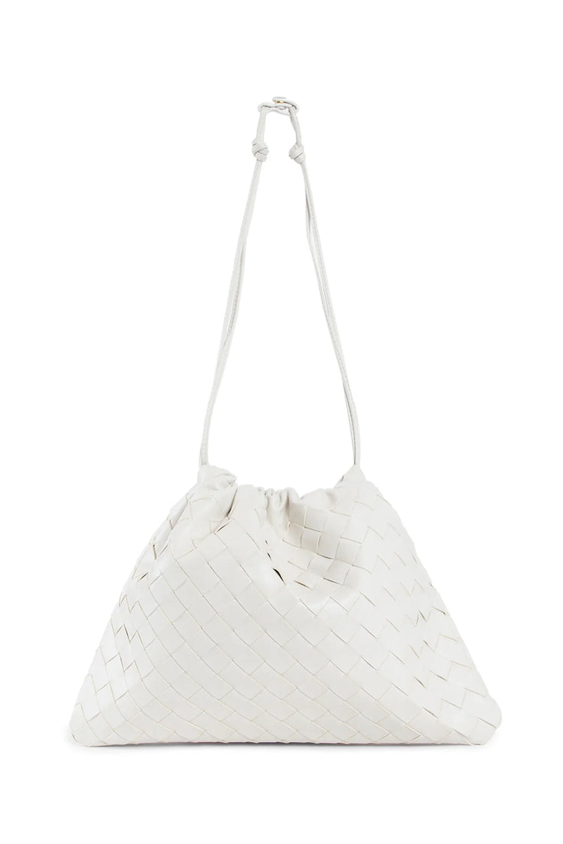 BOTTEGA VENETA WOMAN WHITE SHOULDER BAGS - Antonioli.eu