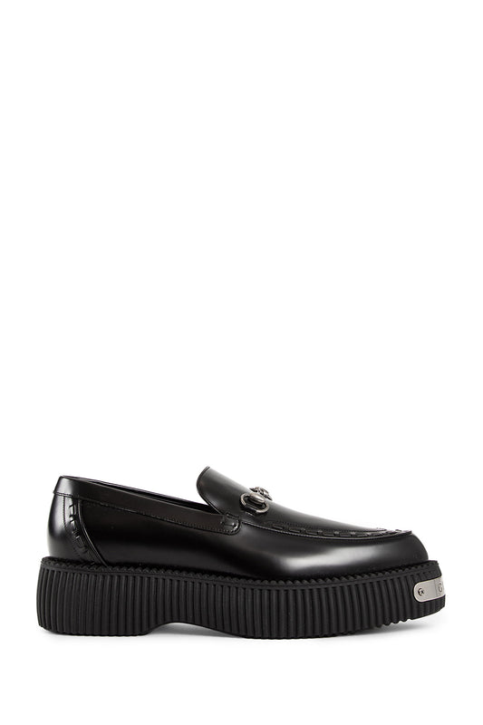 GUCCI MAN BLACK LOAFERS & FLATS