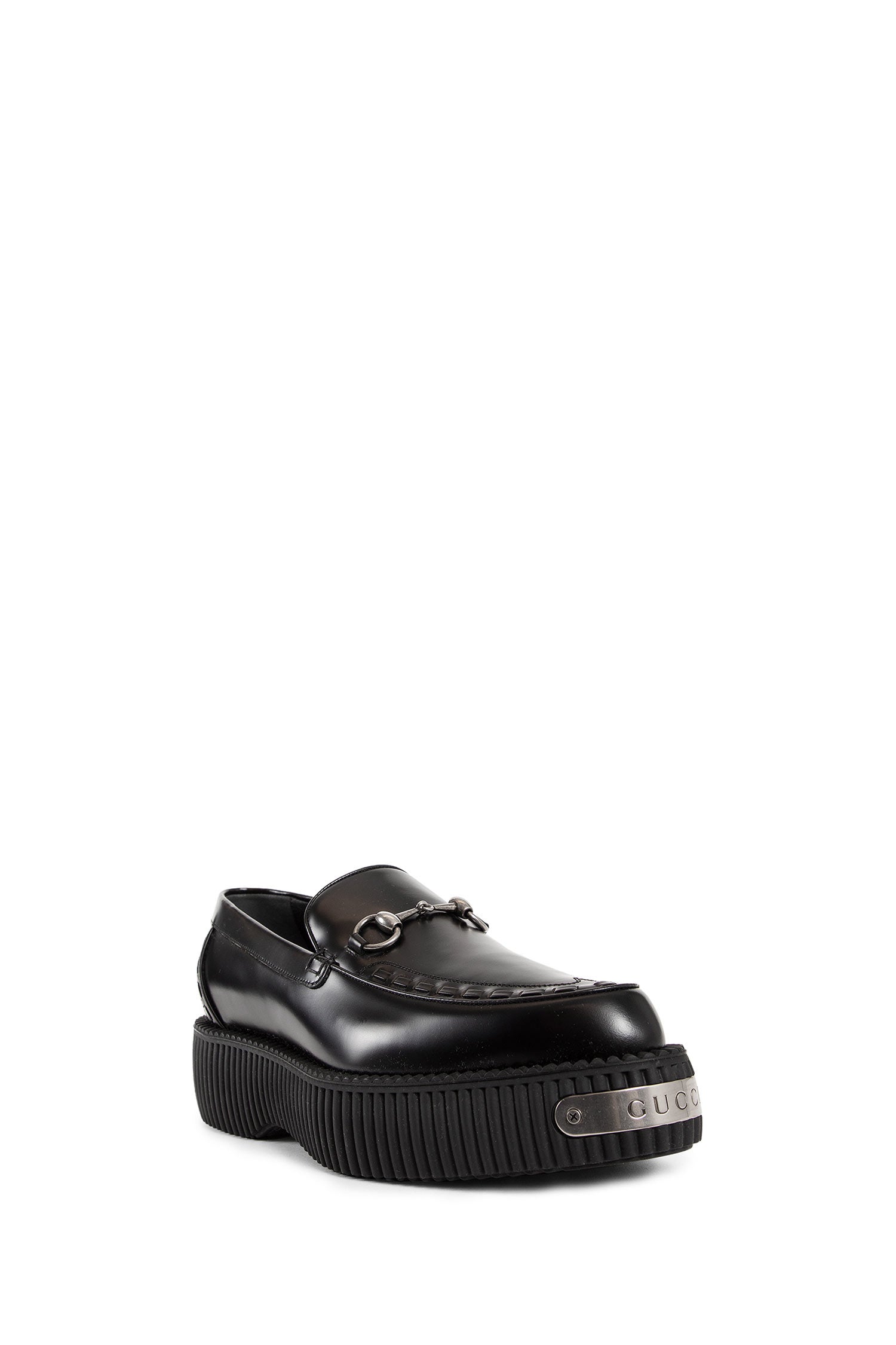 GUCCI MAN BLACK LOAFERS & FLATS