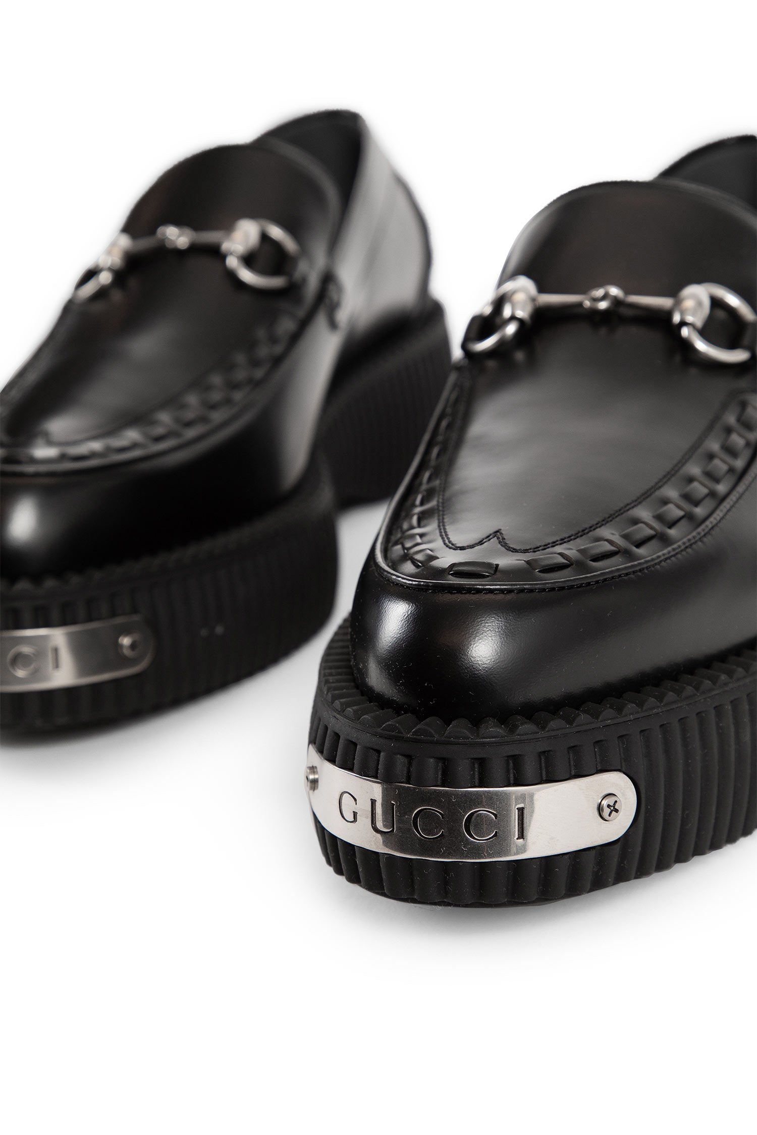 GUCCI MAN BLACK LOAFERS & FLATS