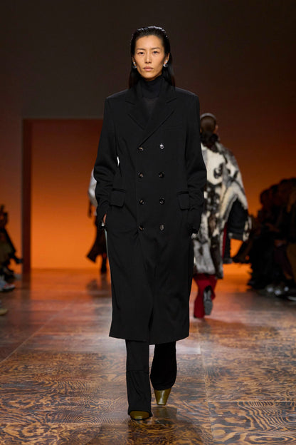 BOTTEGA VENETA WOMAN BLACK COATS