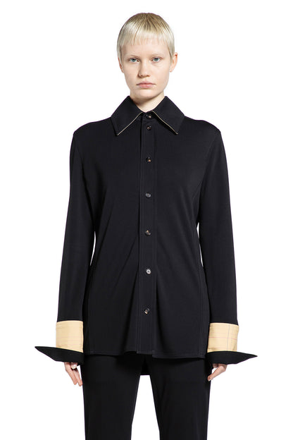 Antonioli BOTTEGA VENETA WOMAN BLACK SHIRTS